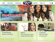 Tablet Screenshot of farrsfresh.com